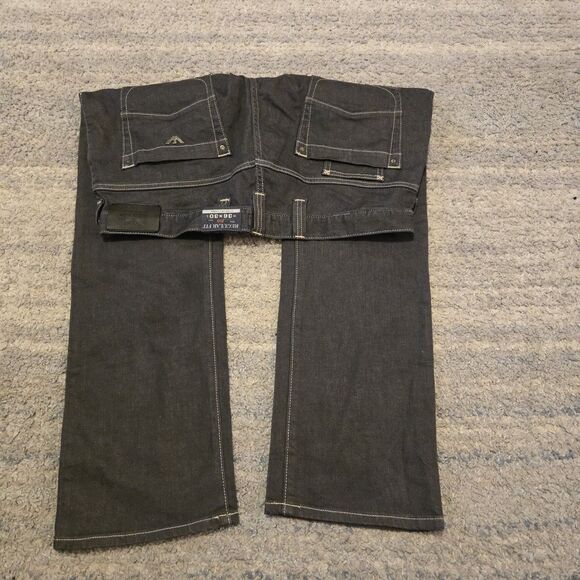 Armani Jeans Mens 36x30 Gray Dark Wash J08 Regular Fit Comfort Fabric NEW - Picture 1 of 10